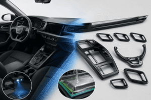 Audi A1 Carbon Fiber Interior Package — Custom Trim Kit