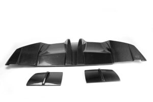 Benz C117 CLA Class Carbon Fiber Rear Diffuser | Piecha Aerodynamic Package