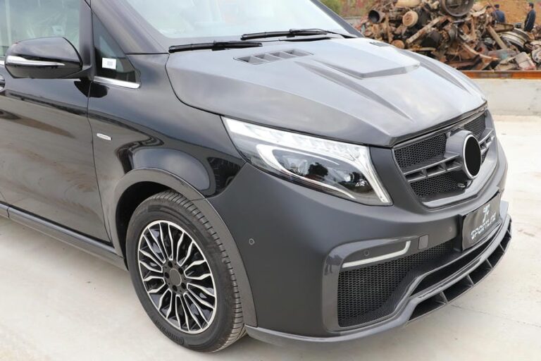 Benz W447 V Class Carbon Fiber Front Bumper | Barbus Body Kit