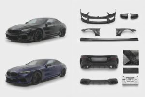 BMW 8 Series Carbon Fiber Body Kit