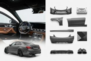 Mercedes-Benz E Class Carbon Fiber Aerodynamic kits