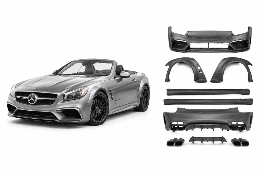 Mercedes-Benz SLC Carbon Fiber Body Kit carbon fiber package