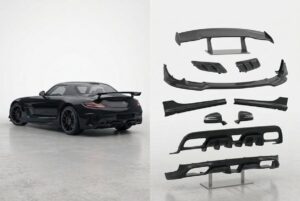 Mercedes-Benz SLS Carbon Fiber Aerodynamic kits