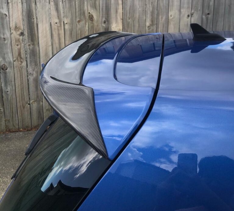 VW Golf 6 MK6 R20 GTI Carbon fiber rear trunk spoiler