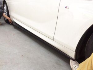 BMW F06 6series Carbon Fiber Side Skirts | V Aerodynamic Package