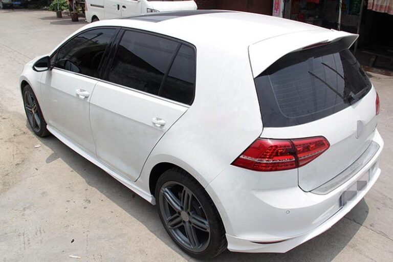 FRP unpainted roof spoiler fit for VW MK7 VII golf VII 7 2014
