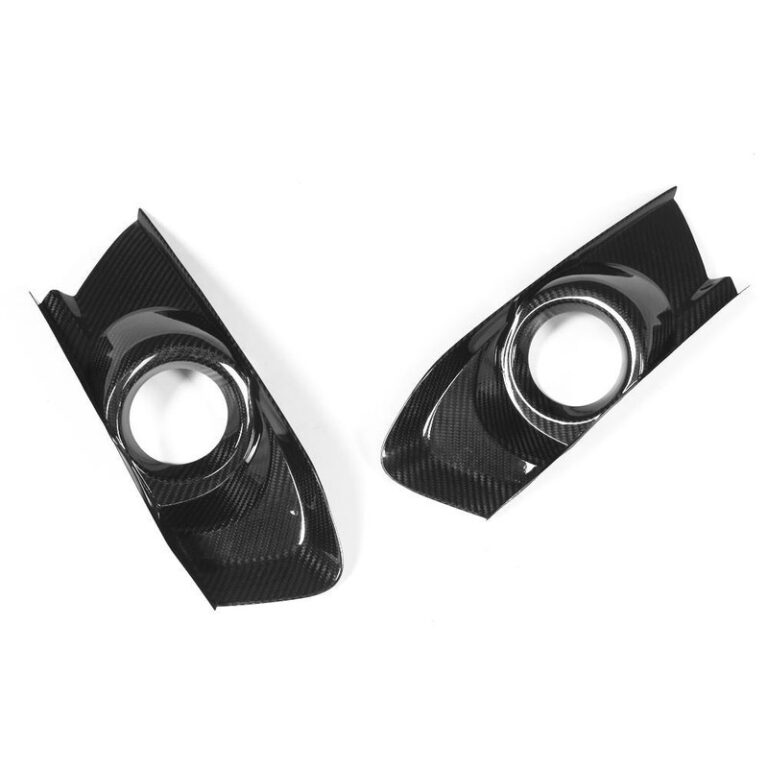 Carbon Fiber front bumper fog lamp light cover for Ford Mustang 2015 UP