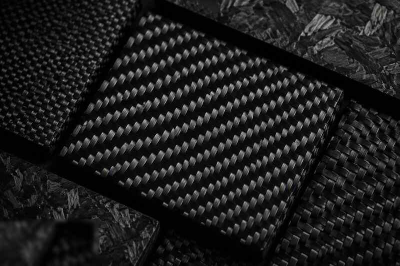 Carbon fiber weave patterns: twill, plain, forged, hybrid