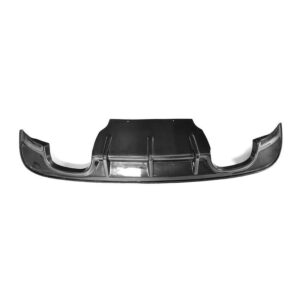 Jaguar XE Carbon Fiber Auto Rear Bumper Diffuser quad exhaust Spoiler Lip Kit 2015-2016