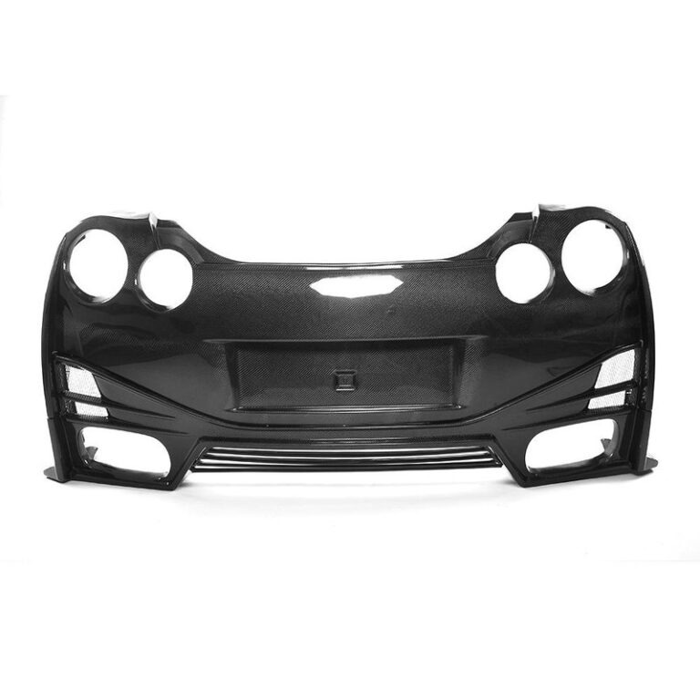 Black primming FRP Rear bumper for 09-15 NISSAN GTR-R35