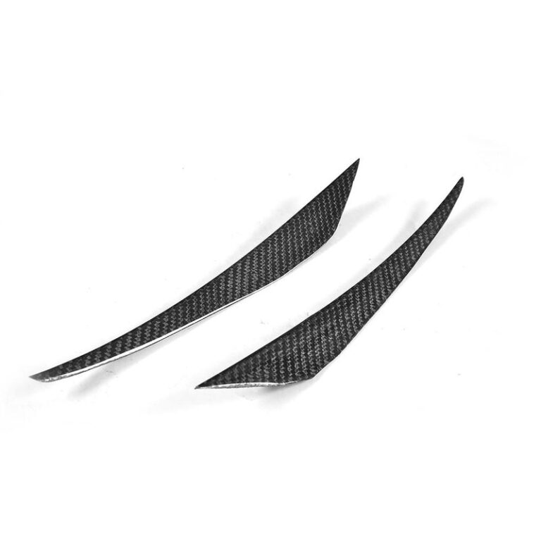 Carbon Fiber Front Bumper Fins for Lamborghini Huracan LP600 LP610 Coupe 2-Door 14-17