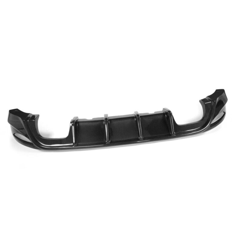 MK7 GTI Carbon Fiber Rear diffuser fit for VW GOLF VII 7 GTI bumper 2014 UP