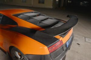 Lamborghini Gallardo LP550 LP560 LP570 Carbon Fiber rear engine cover trims 2008-2012