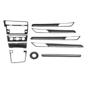 Volkswagen GOLF 7 MK7 GTI 10pcs/set carbon fiber interior trims