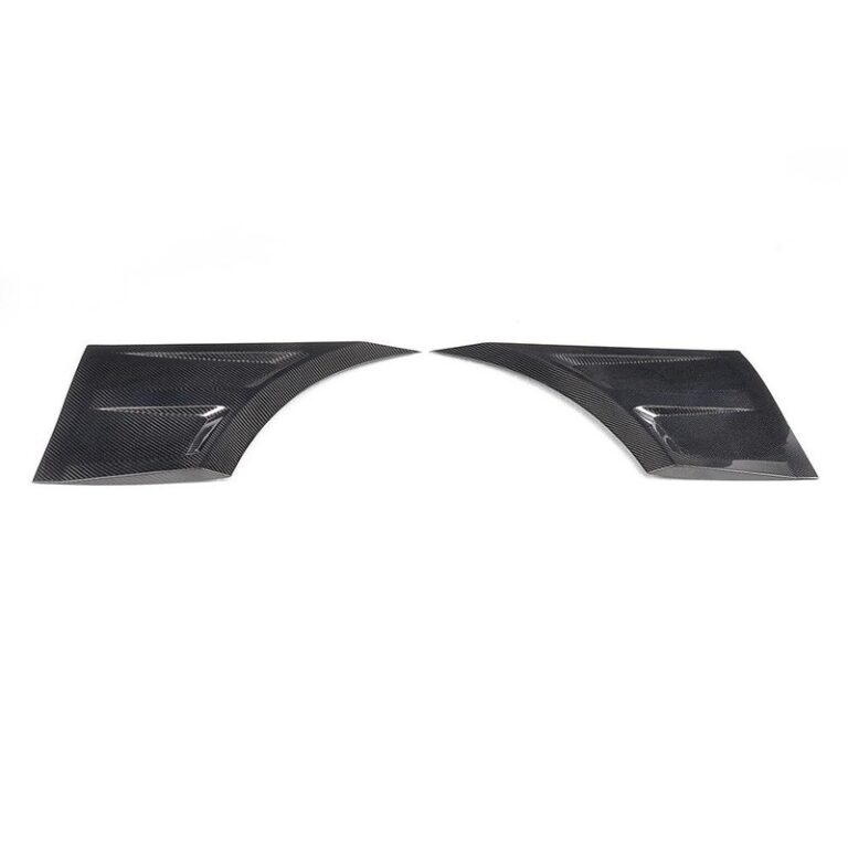 Carbon Fiber Car Fender Vents Trim for Ford Mustang GT Coupe 2-Door 15-17 (fits: Mustang)