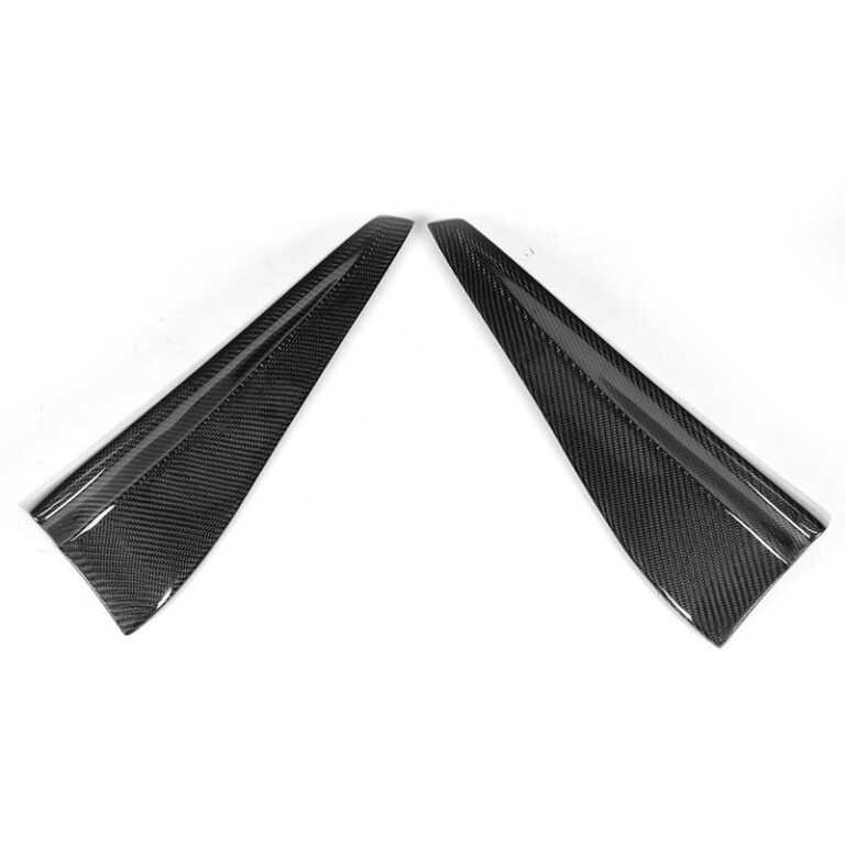 Carbon Fiber Auto Rear Bumper Diffuser apron flps For Jaguar XE 2015 2016