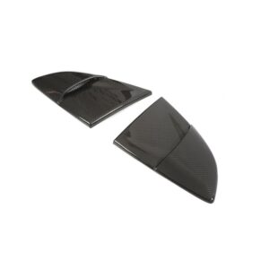 Porsche 718 Cayman GT4RS Type Real Carbon Rear Window Louver Side Vent Scoop