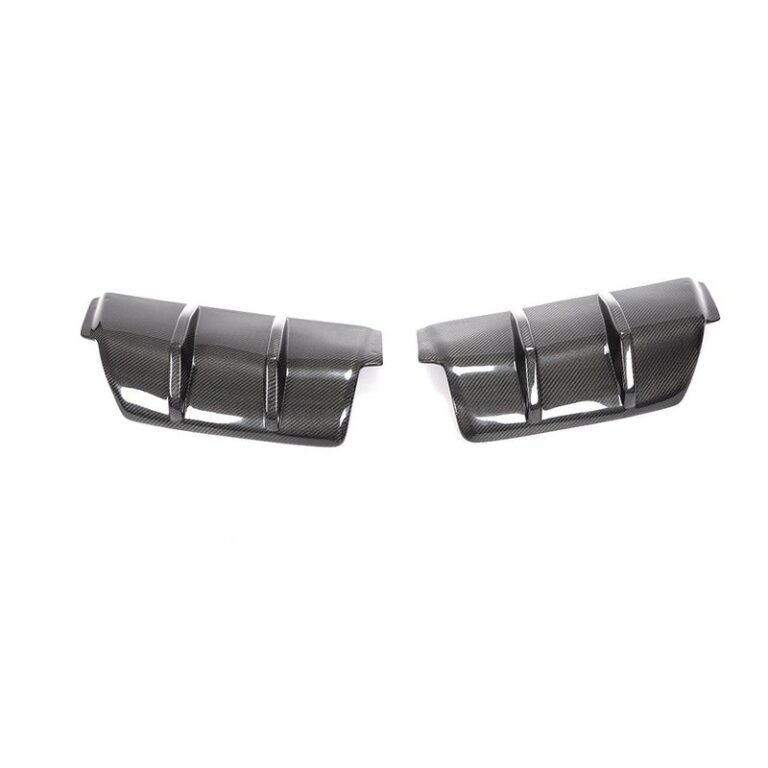 carbon fiber rear diffuser trims for golf 6 VI MK6 R20