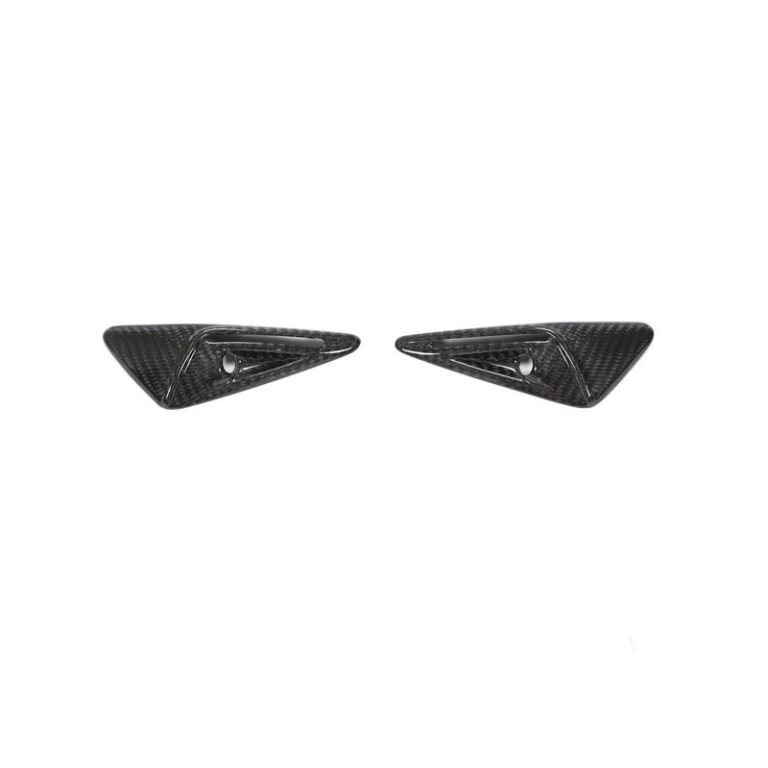 Pre-preg Carbon Fiber Side Fender Camera Vent Cover Trim For Tesla Model 3/Y 2020-2022