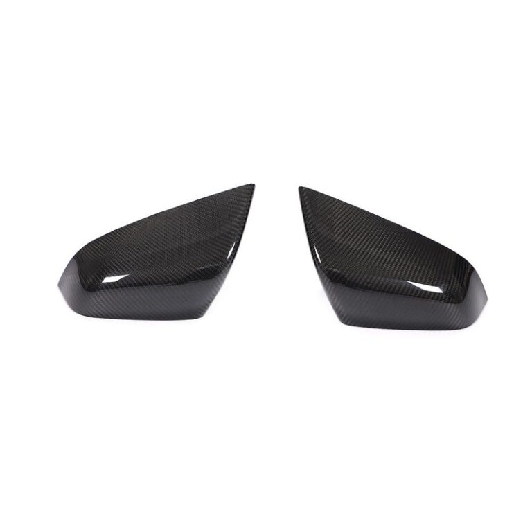 Pairs DIRECT ADD ON Gloss Carbon Fiber Mirror Covers for Tesla Model S P85 70D Sedan 12-16 (Fits: Model S)