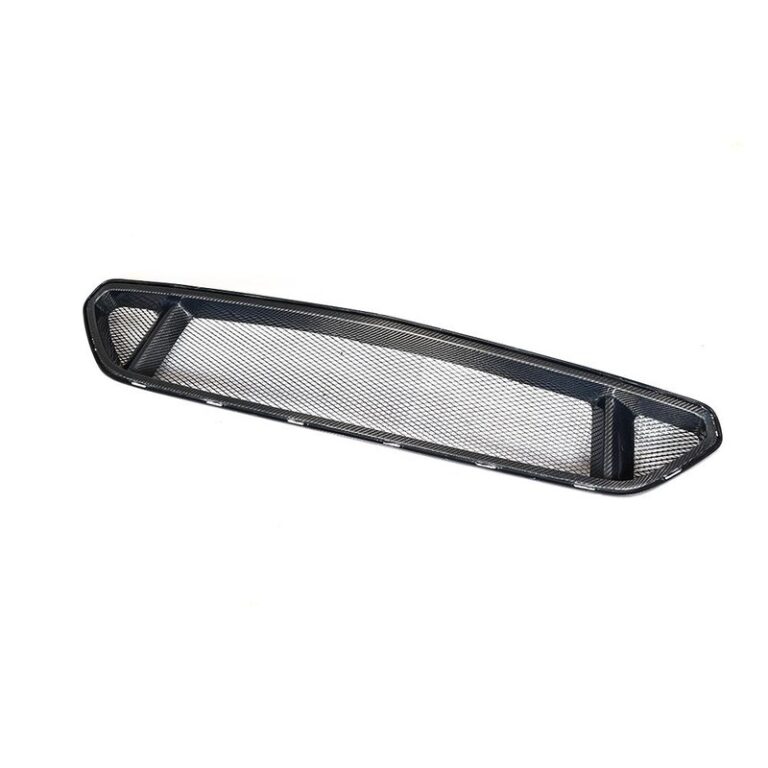Carbon Fiber Car Front Bumper Honey Mesh Grille Honeycomb Grills For Ford Mustang 2015 2016 2017 Car Styling