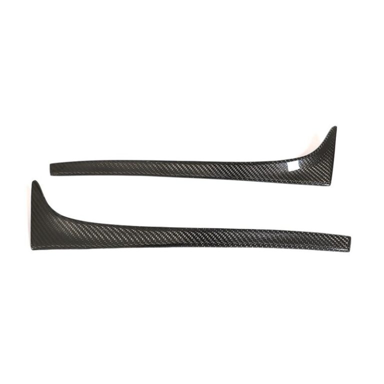 Carbon Fiber Rear Window Fins Trim for Volkswagen Golf VII MK7 7 7.5 2014-2018 Non GTI R