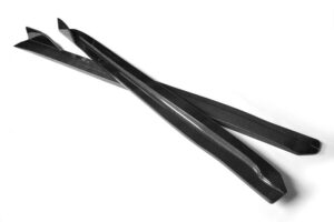 Infiniti G Series G37 coupe 2d carbon fiber side skirts 2009-2010
