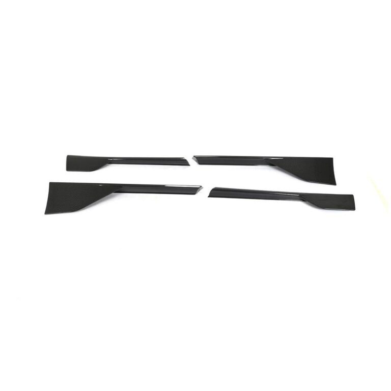4PCS Pre-preg Dry Carbon Fiber Side Skirts for McLaren 570GT 570S 2-Door 2015-2020