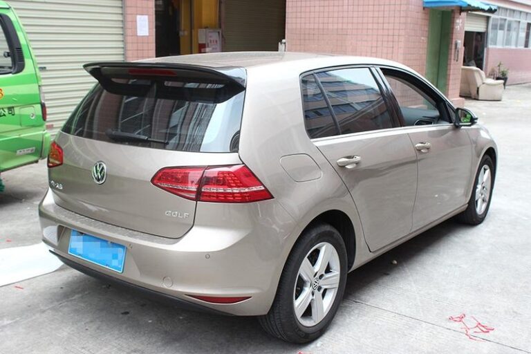 CARBON FIBER ROOF SPOILER FIT FOR GOLF VII 7 MK7 2014 UP