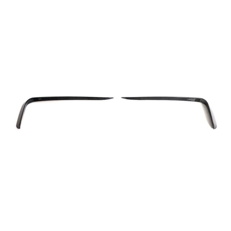 For Zeekr 001 Real Carbon Fiber front bumper canards
