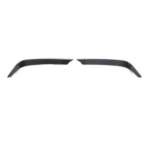 Alfa Romeo Giulia carbon fiber Front Bumper Lip Spoiler Wings 2pcs 2015-2020