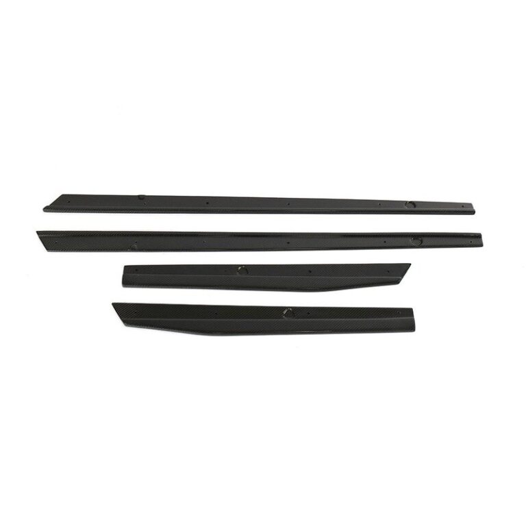 Carbon Fiber Side Skirt moulding trims For VW Volkswagen Golf 7 GTI R-Line