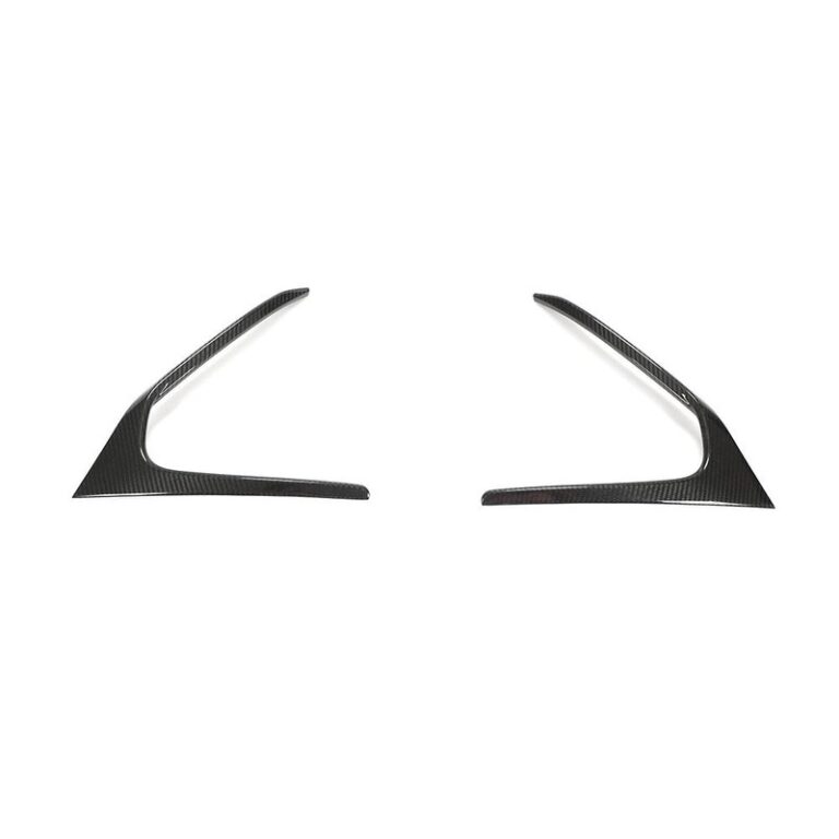 Dry Carbon Fiber Front Bumper Canards for BYD Han