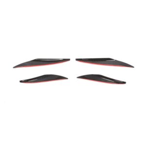 Porsche 911 991 GT3 RS 2-Door Carbon Fiber Front Bumper Canards 2017-2018