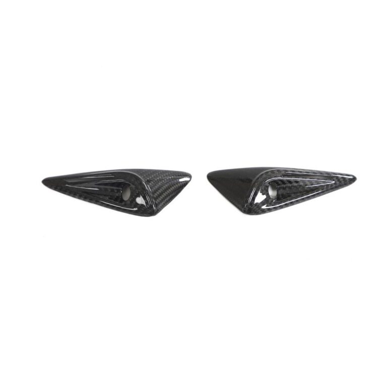 prepreg dry carbon fiber Fender Camera Vent Covers Trim For Tesla Model X