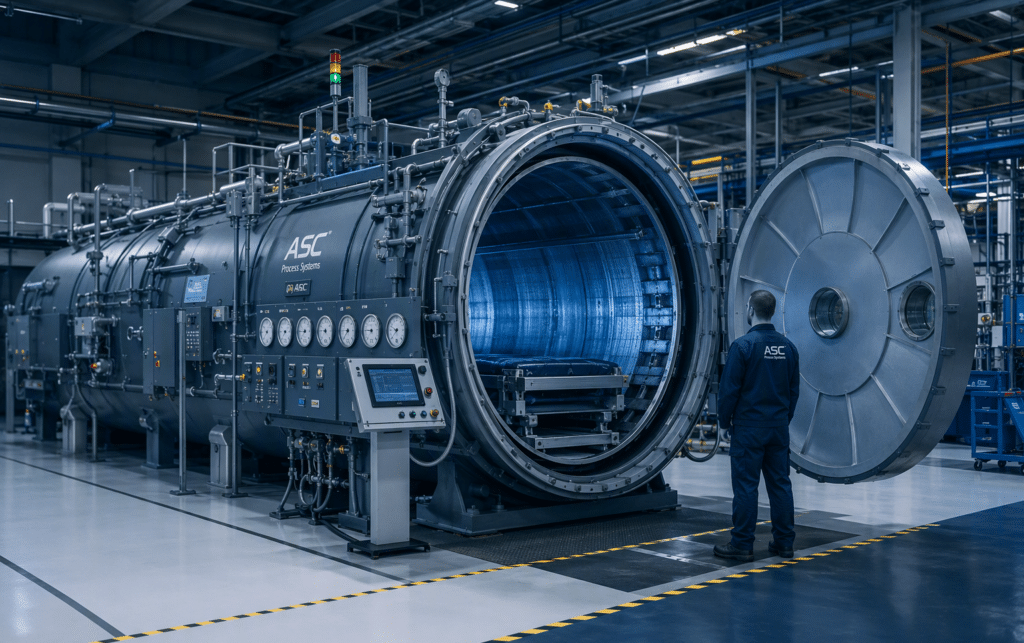 autoclave curing carbon fiber parts