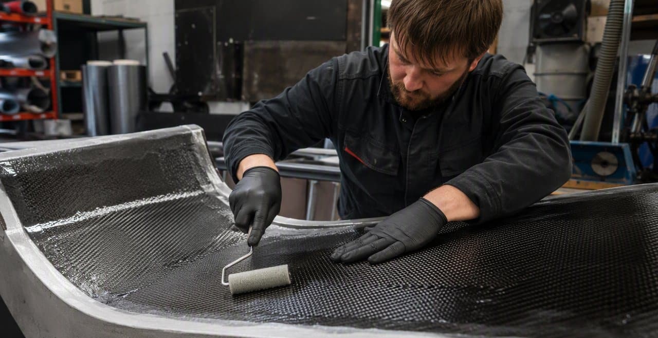 Hand lay-up carbon fiber prototyping in a soft mold