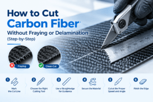 How to Cut Carbon Fiber Without Fraying or Delamination (Step-by-Step)