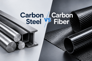 Carbon Steel vs Carbon Fiber: Strength, Weight, Cost & Applications Compared