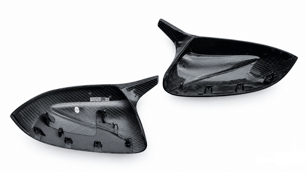 Backside of real carbon fiber part