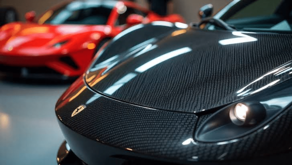 Carbon fiber car parts