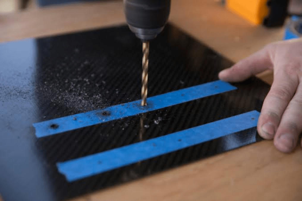 Drill Holes in Carbon Fiber Sheets