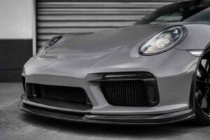 Carbon fiber front lip — JC AUTOCARBON factory