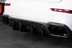 Carbon fiber rear diffuser — JC AUTOCARBON factory