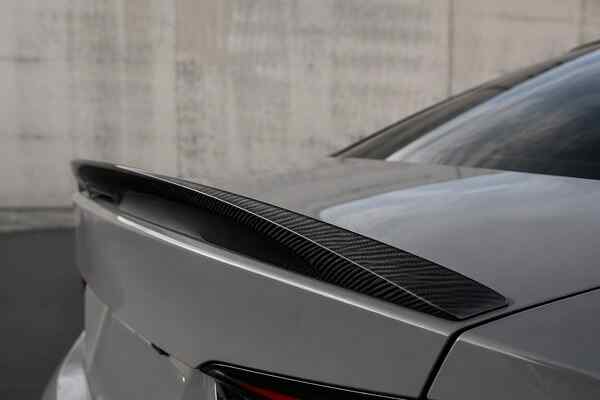 Carbon fiber rear spoiler — factory-direct aftermarket supply