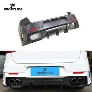 Volkswagen MK7 Golf Carbon Fiber Rear Bumper
