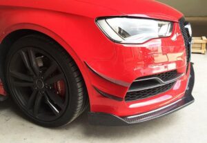 Audi 8V A3 Carbon Fiber Front Canards