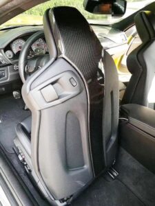 BMW F87 M2 Dry Carbon Fiber Seat Back Covers
