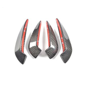 Mercedes-Benz C117 CLA Carbon Fiber Front Canards