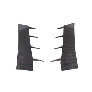 Audi 4S R8 Dry Carbon Fiber Front Canards
